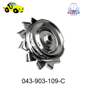 Polea cromada alternador vocho