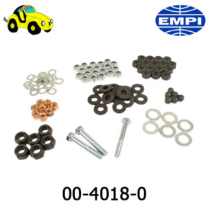 Kit  tuercas y roldanas  medida 8 ml para  motor  1.5 y1.6