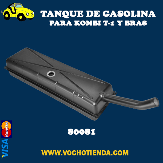 Tanque de gasolina para kombi T1 y brasileña