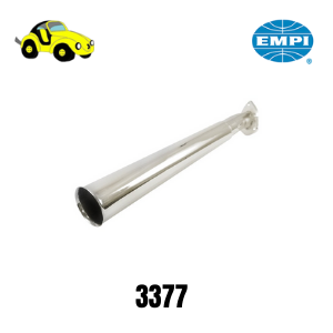 Corneta Empi cromada para heders vocho 1.6