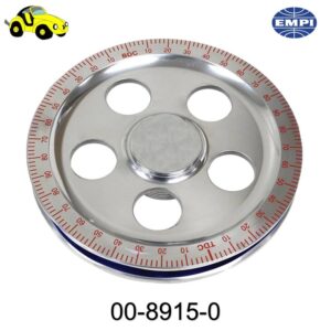 Polea para cigueñal / Aluminio / EMPI