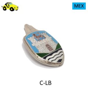 Emblema, blasón  tipo castillo de lobo / Mex para todos