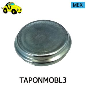 Tapón eje levas / Metal / Vocho carburado / MEX