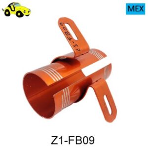 Funda de aluminio para bobina / naranja / Vocho
