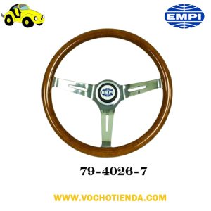 Timónes/volante Empi Color Caoba 31 ml/12.2 pulgadas para vochos uncluye adaptador