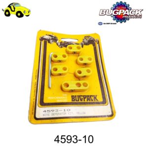 Fijadores de cable de candela / amarillos / BUGPACK