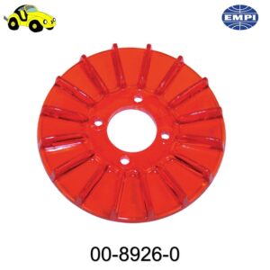 Vista pequeña para polea dinamo / plastica roja / EMPI