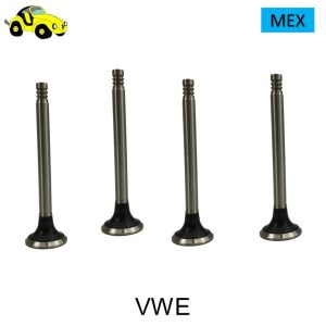 Valvulas de Escape vocho y kombi motor 1.6 y 1.5 juego de 4