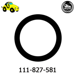 Empaque manija de tapa de motor vocho  58-59 tipo  "T"