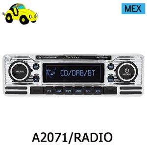 Radio/ Receptor de audio estéreo clásico para Vocho