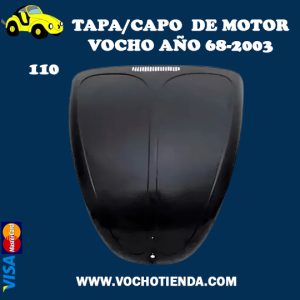 Capo/cofre Delantero con rejilla para vocho año 68 al 2003