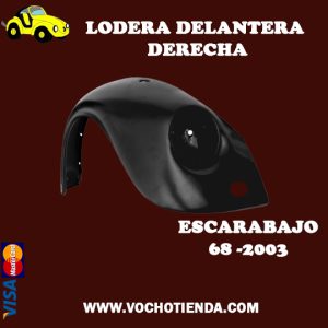 Lodera Delantera derecha Tipo ojo de Buey Vocho años 67 al 2003
