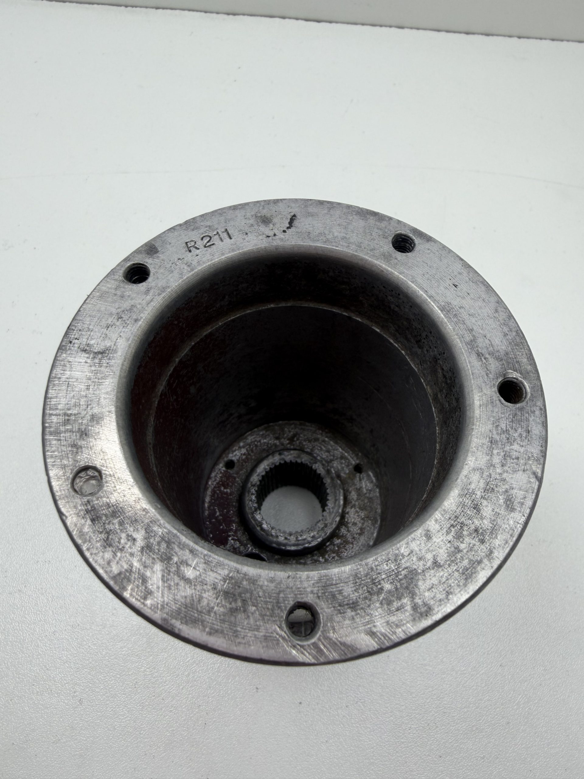 Usado/Adaptador para timon de vocho Germany 62-74 medida de bastago/ estriado interior 21.5 ml - Imagen 3